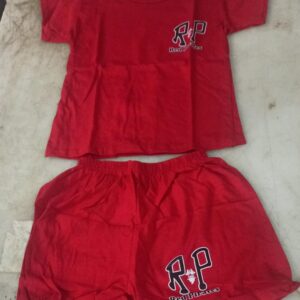Red Colour T Shirt And Short For Kids Boy Size 20M