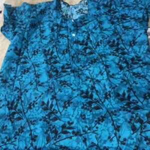 Multicolour Printed Kurta For Women Size Xxl