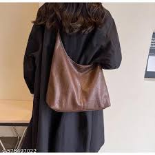 Trendy Korean Style Tan Coffee Handbag For Women