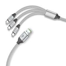 3 In 1 Charging Cable Grey