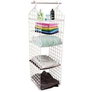Multipurpose 5Layer Folding Clothes Storage Racks: SpaceSaving Closet Organizer