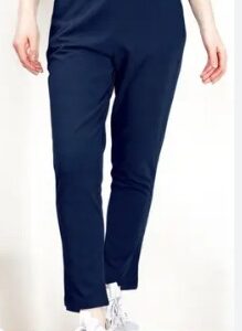 Women Navy Blue Color Track Pant Size M