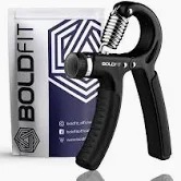 Boldfit Hand Gripper 40 Kg Black Color