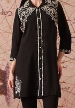 Lakshita Women Embroidered Relaxed Fit Shirt Size Xl