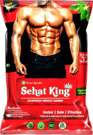 Kayahan Ayurveda Sehat King Powder For Weight GainersMass Gainers 160 G