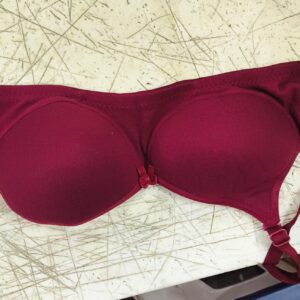 Ultrasoft Cotton Padded Mehroon Bra For Women 32 B