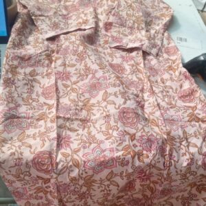 Nav Jeewan Peach Colour Printed Kurti For Women Size M