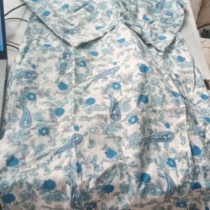 Nav Jeewan Blue Printed Kurti For Women Size M