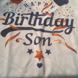 Boys Printed T Shirt White Size 20