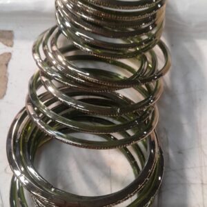 Womens Bangle Set Green Size 2 Point 6