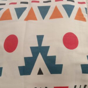 Multicolor Printed Cotton Pillow Cover