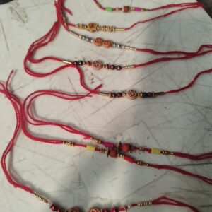 Multi Colour Rakhi Pack Of 8