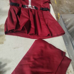 Maroon Colour Top Set For Kids Girls Size 20