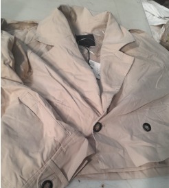 Zara Beige Colour Crop Jacket For Women Size M