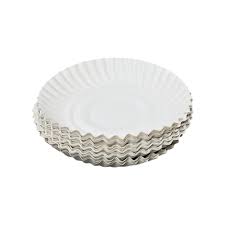 Corepac Paper Disposable Plates Pack Of 50Pc