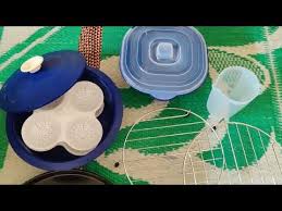 Miracle Maid Cookware Daffodil Cook N Serve Casserole With 2 Rack Idli Stand Microwave Safe