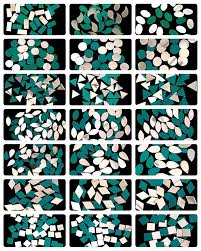 Teriyas 21 Shape Mirror Kit For Art Craft Work