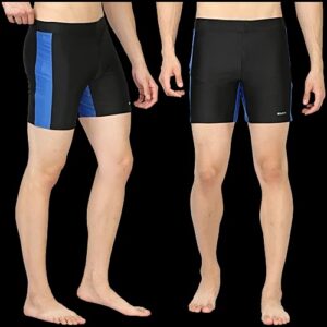 Boldfit MenS Swimming Shorts Swim Trunks Black Colour Size L