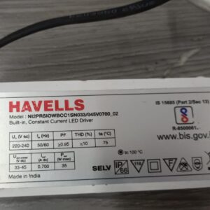 Havells 36W Constant Current Led Driver