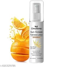 Dry Bins Sunscreen Fairness Lotion 100Ml