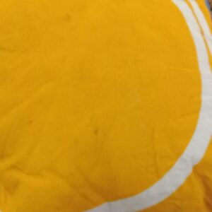 Yellow Square Cushion