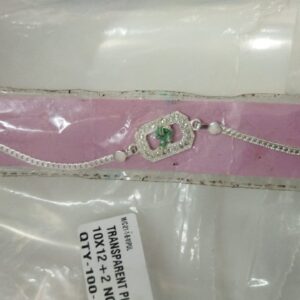 Silver Color Designer Fancy Rakhi