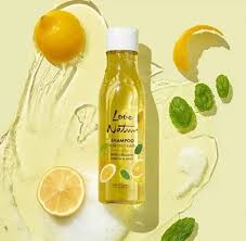 Oriflame Love Nature Shampoo For Oily Hair Mint Lemon 250Ml