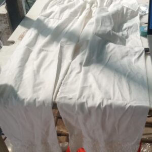 Womens Pant Plazzo White Size 42