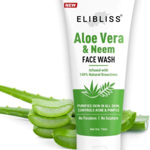 Illbliss Aloe Vera Neem Prone Skin Men Women Tan Removal Face Wash 75 Ml
