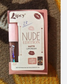 Lipsy Nude Edition Matte Lip Cream 1 Pint 5Ml X 4