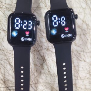 Trending Led Watch Digital Smart Design Led Display Kids Watch For Boys Girls Women Pack Of 2
