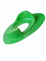 Green Baby Plastic Potty Seat