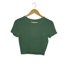 Green Colour Top For Women Size L