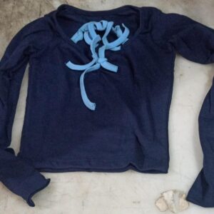 Blue Colour Top For Girls Size S