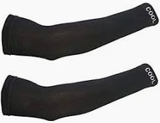 Cool Thick Quality Arm Sleeves For Winter Black 1 Pair