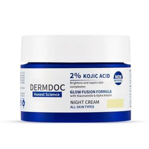 Dermdoc 2 Kojic Acid Glow Fusion Formula Night Cream 50Gm