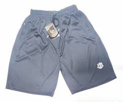Polyester Shorts For Men Grey Size L