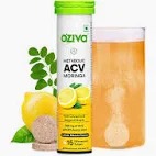 Oziva Metabolic Acv Moringa Lemon Flavour 15 Tablets