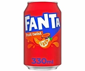 Fanta Fruit Twist 330Ml Pack Of 4