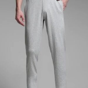Zivame Grey Melange Lounge Track Pant For Men Size M