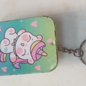 Name And Number Plate Keychain