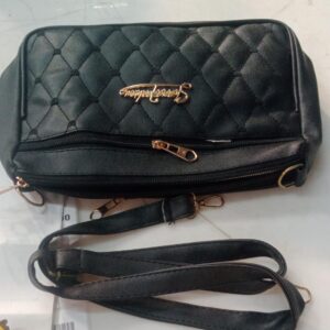 Womens Black Sling Bag