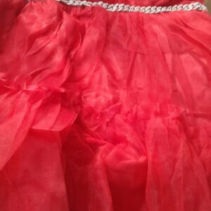 Dolly Womens Midi Dress Red Size L