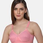 Womens Cotton Bra Size 38 Pink