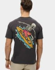 Superdry Outdoor Narrative Loose Tee Black For Men Size M