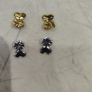 Gold And Silver Earring Lifter 2 Pair