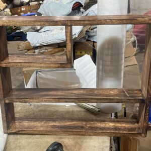 Wooden Book Shelf For Study Room 3 Shelves