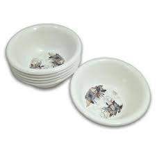 Melamine Vegetable Bowl Set Of 12 Dinner Bowl Easy To Clean