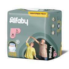 Alfabe Loving Diaper 10 Pant Size L