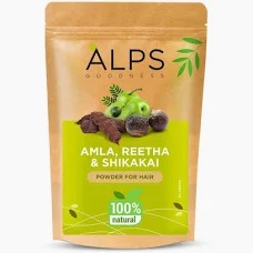 Alps Goodness Amla Reetha Shikakai Powder Review 150 Gm